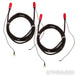 AudioQuest Irish Red Subwoofer Cable; Lot of Two 2m Interconnects