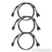 AudioQuest Tower RCA Cables; Lot of 3 Stereo Interconnects (Unused)