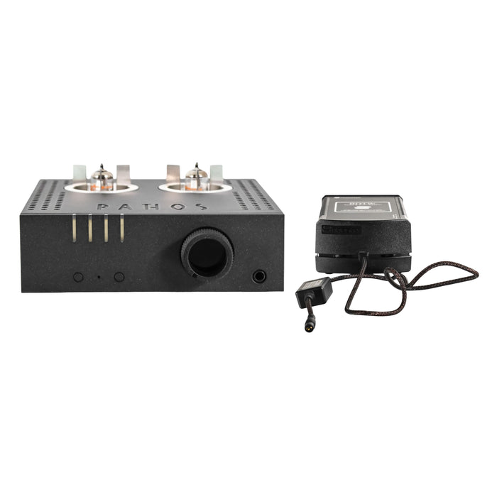 Pathos Aurium Tube  Headphone Amplifier; sBooster BOTW P&P ECO MkII PSU