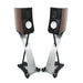 Raidho Acoustics C1.1 Bookshelf Speakers; Burl Walnut Pair w/ Stands