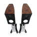 Raidho Acoustics C1.1 Bookshelf Speakers; Burl Walnut Pair w/ Stands
