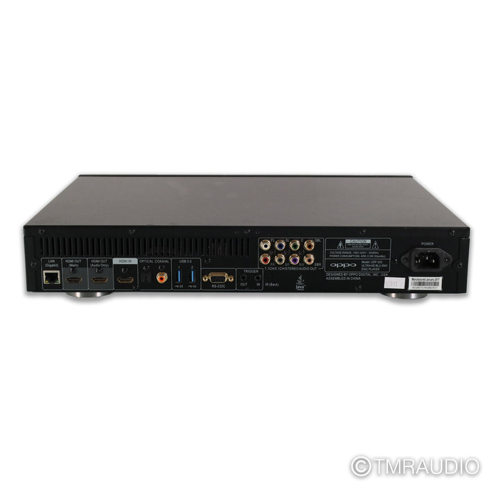 Oppo UDP-203 Universal 4k Blu-ray Player; CD / SACD