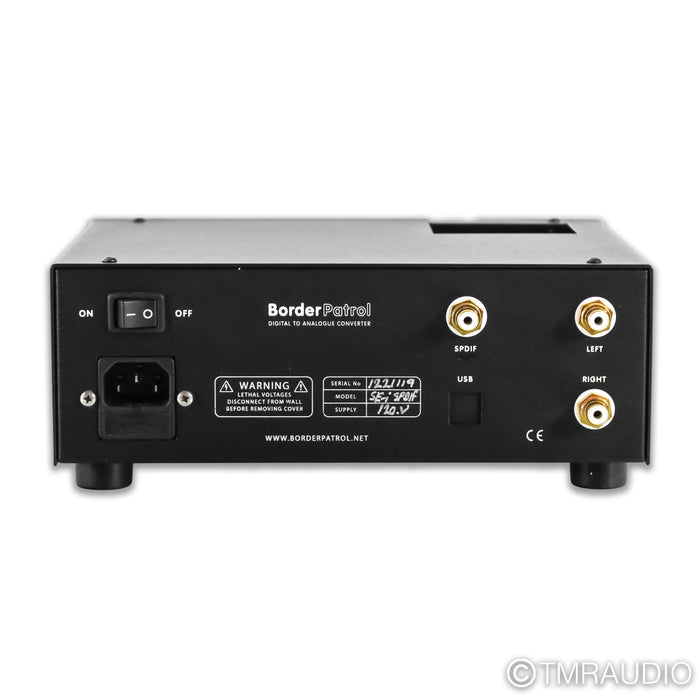 BorderPatrol DAC SE-i SPDIF Tube Hybrid DAC; D/A Converter