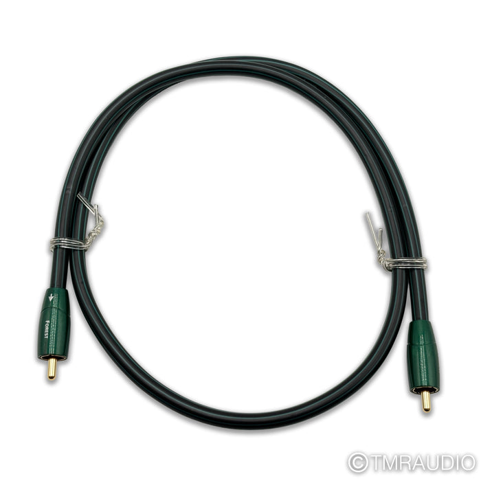 AudioQuest Forest Coax Cable; 0.75m Digital Interconnect; Lot of 3