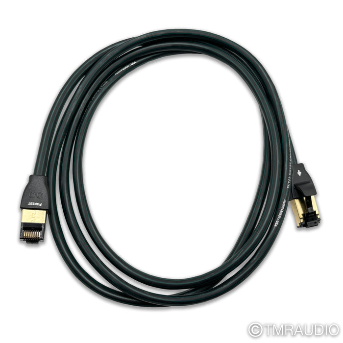 AudioQuest Forest Ethernet Cable; 1.5m Digital Interconnect; Lot of 2 (Unused)