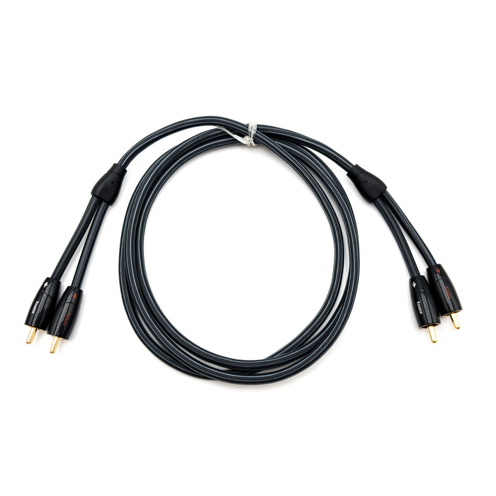 AudioQuest Tower RCA Cable; 1.5m Stereo Interconnect; Lot of 3 (Unused)