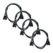 AudioQuest Tower RCA Cables; 1m Stereo Interconnect; Lot of 4