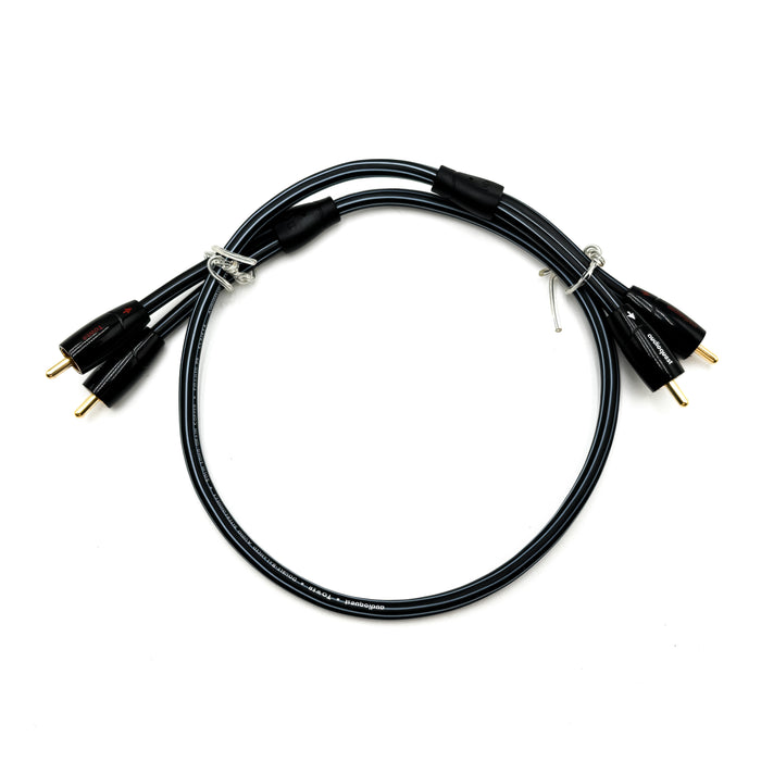 AudioQuest Tower RCA Cable; 0.6m Stereo Interconnect
