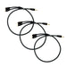 AudioQuest Tower RCA Cable; 0.6m Stereo 3.5mm to RCA Interconnect; Lot of 3