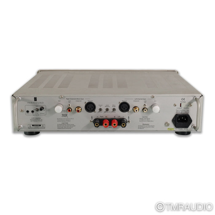 Parasound Halo A23 Stereo Power Amplifier; A 23