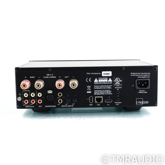 Lyngdorf TDAI-1120 Stereo Integrated Amplifier; MM Phono