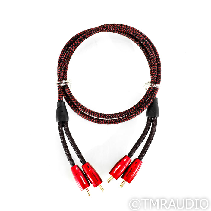 AudioQuest Golden Gate RCA Cable; 1m Stereo Interconnect; Lot of 4 (Unused)