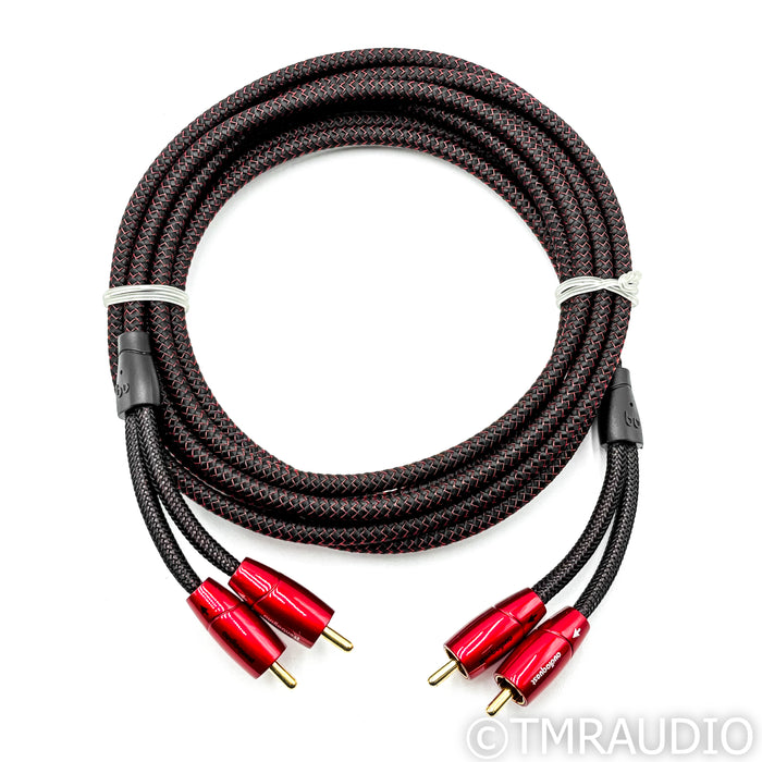 AudioQuest Golden Gate RCA Cable; 3m Stereo Interconnect; Lot of 4 (Unused)