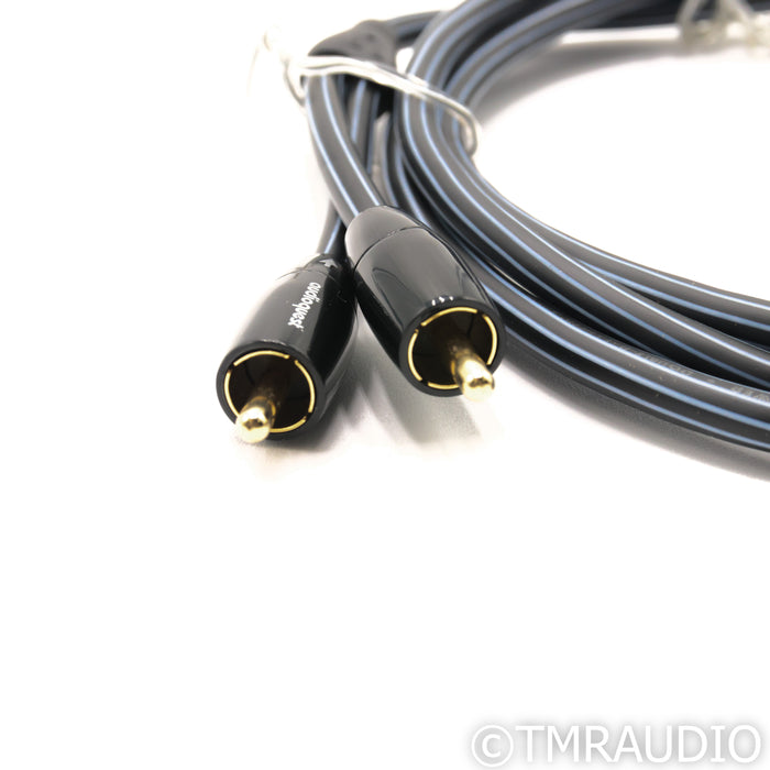 AudioQuest Tower RCA Cable; 1.5m Stereo Interconnect; Lot of 5