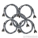 AudioQuest Tower RCA Cable; 1.5m Stereo Interconnect; Lot of 5