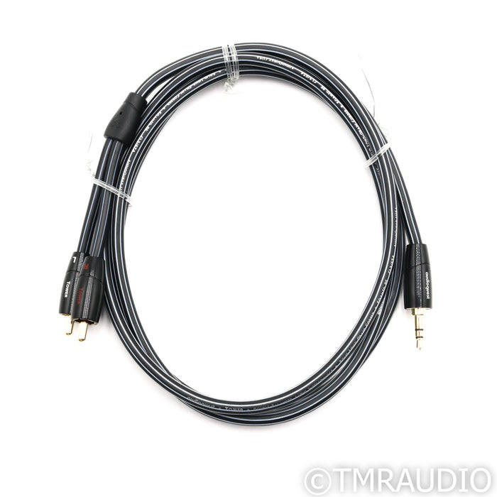 AudioQuest Tower RCA Cable; 1.5m Stereo RCA to 3.5mm Interconnect