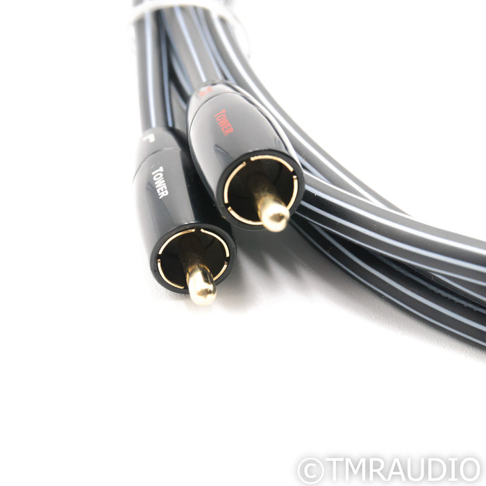 AudioQuest Tower RCA Cable; 1.5m Stereo RCA to 3.5mm Interconnect