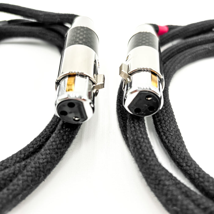 Morrow Audio Anniversary Edition XLR Cables; 1.5m Pair Balanced Interconnects