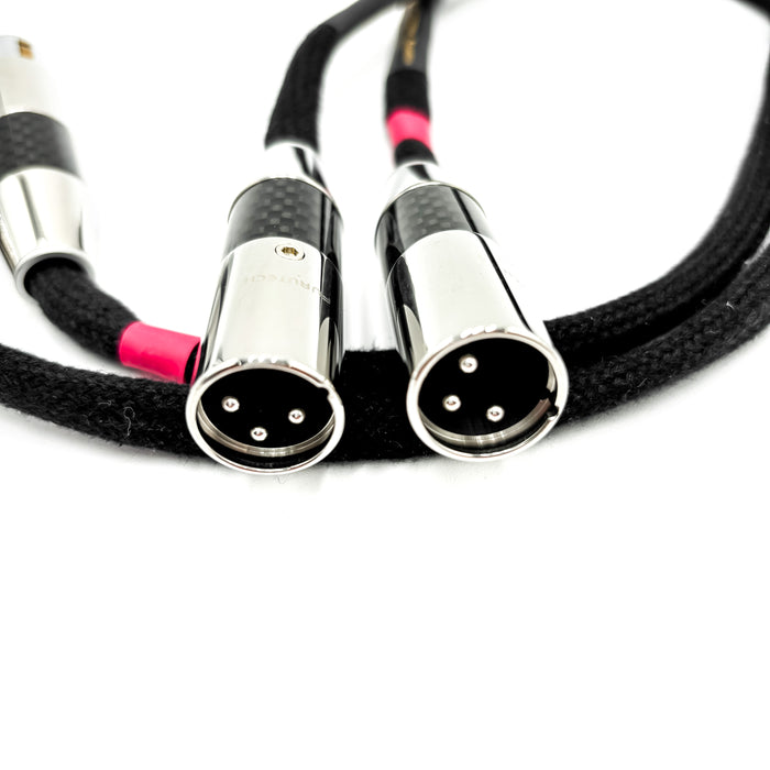 Morrow Audio Anniversary Edition XLR Cables; 0.5m Pair Balanced Interconnects