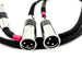 Morrow Audio Anniversary Edition XLR Cables; 0.5m Pair Balanced Interconnects