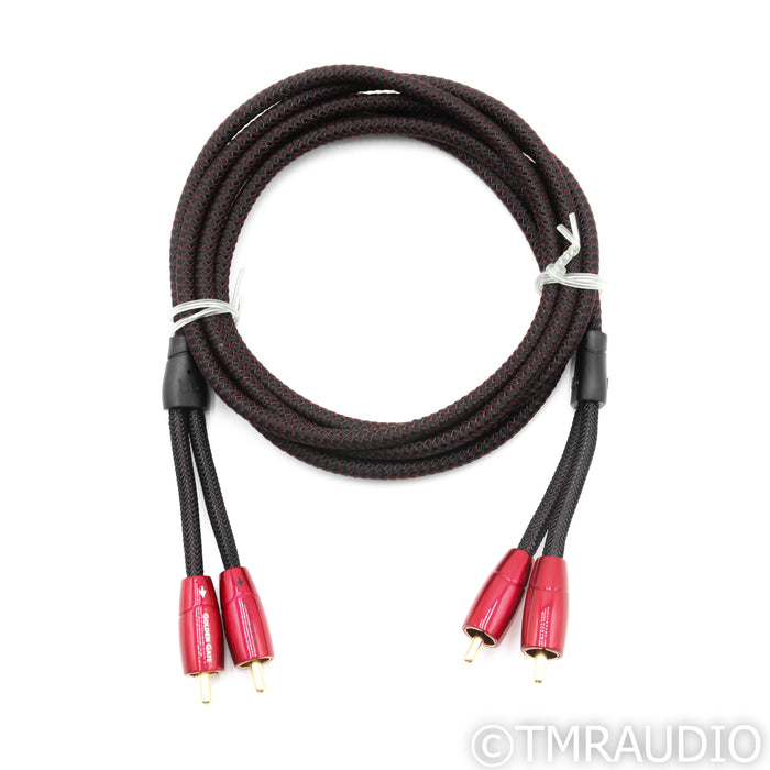 AudioQuest Golden Gate RCA Cable; 2m Stereo Interconnect; Lot of 4 (Unused)