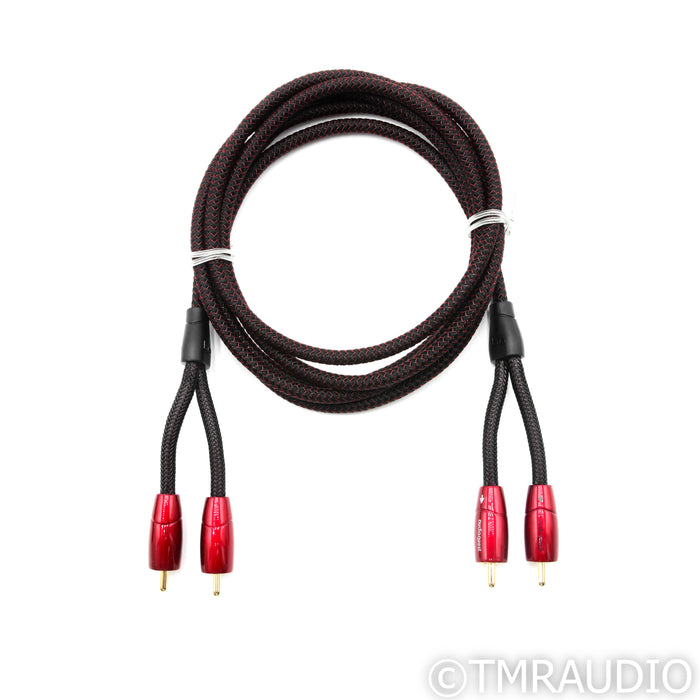 AudioQuest Golden Gate RCA Cable; 2m Stereo Interconnect (Unused)