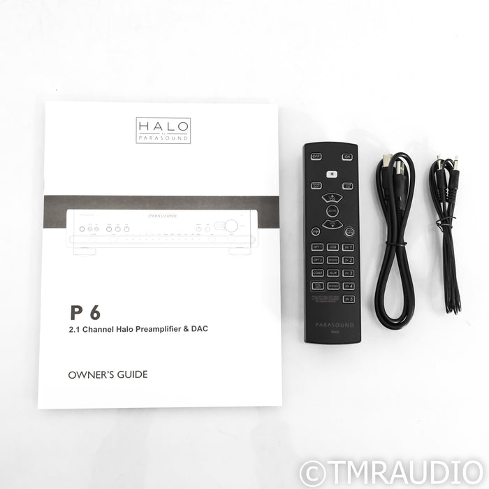 Parasound Halo P6 Stereo Preamplifier; P 6; MM / MC Phono