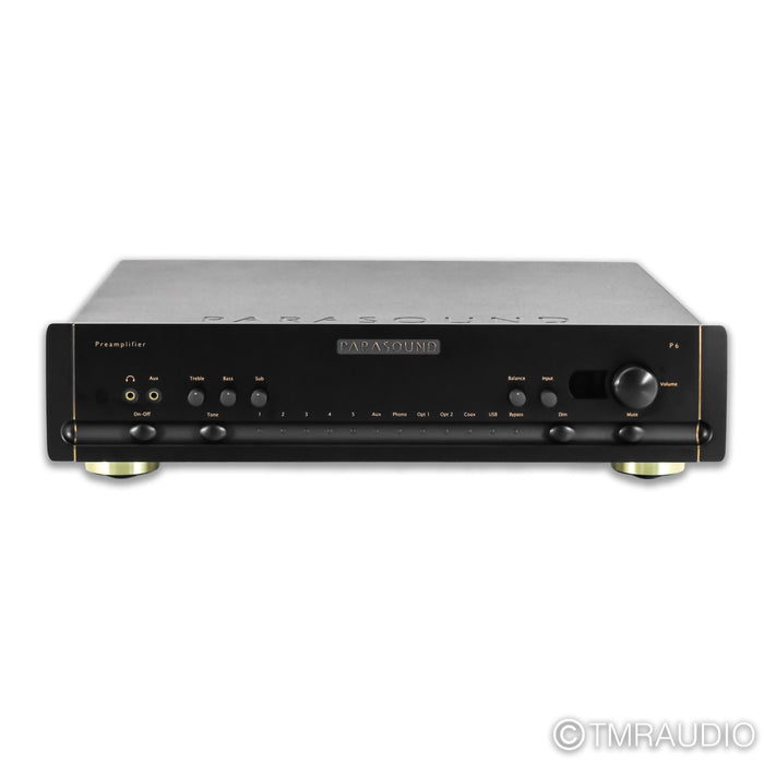 Parasound Halo P6 Stereo Preamplifier; P 6; MM / MC Phono
