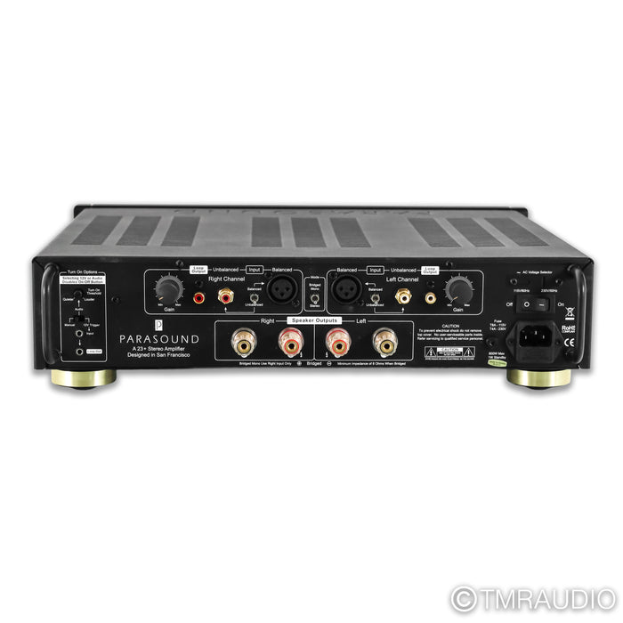 Parasound Halo A23+ Stereo Power Amplifier; A 23+