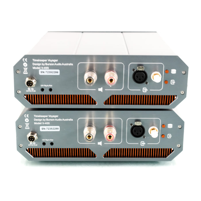 Burson Audio Timekeeper Voyager MAX Edition Monoblock Power Amplifiers; Pair