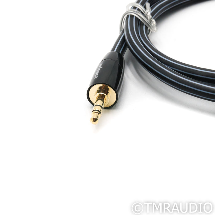 AudioQuest Tower RCA Cable; 1m Stereo 3.5mm to RCA Interconnect; Lot of 3