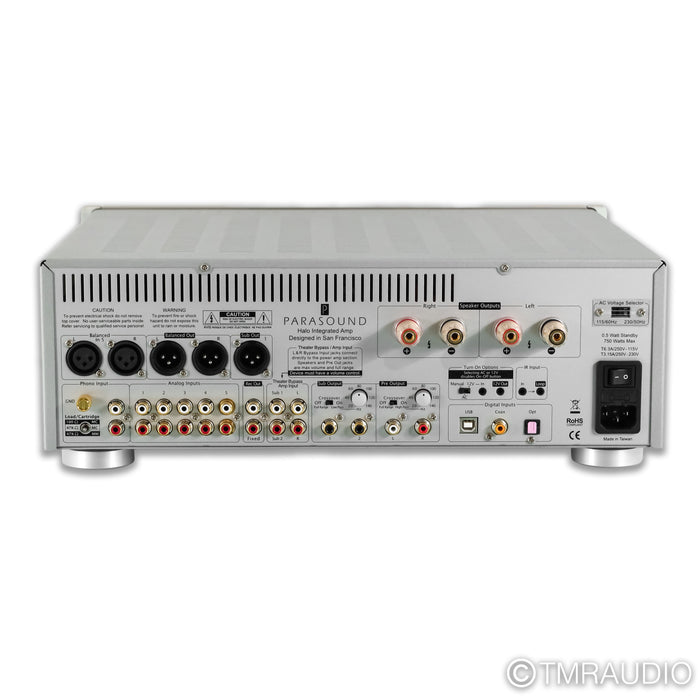 Parasound Halo Integrated Amplifier; MM / MC Phono