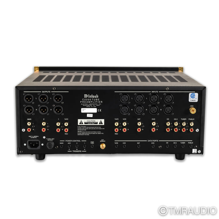 McIntosh C2200G Stereo Tube Preamplifier; Limited Edition