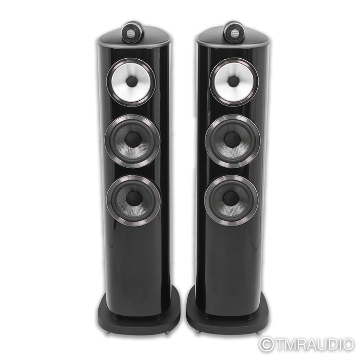 Bowers & Wilkins 804 D4 Floorstanding Speakers; Black Pair