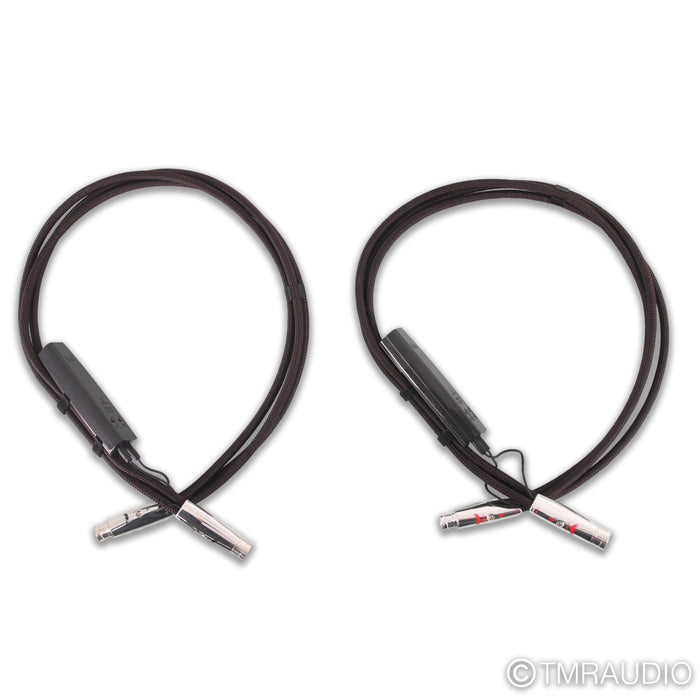 AudioQuest Firebird XLR Cables; 1m Pair Balanced Interconnects
