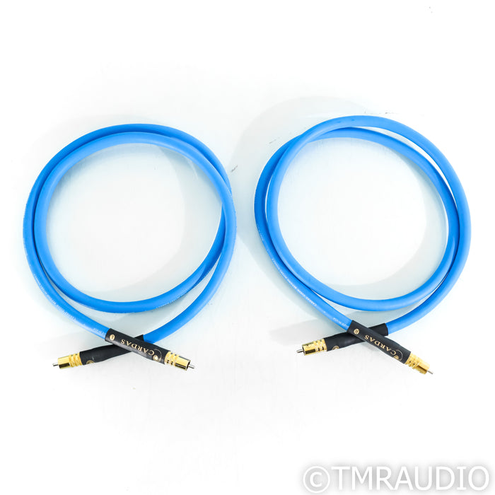 Cardas Clear RCA Cables; 1.5m Pair Interconnects