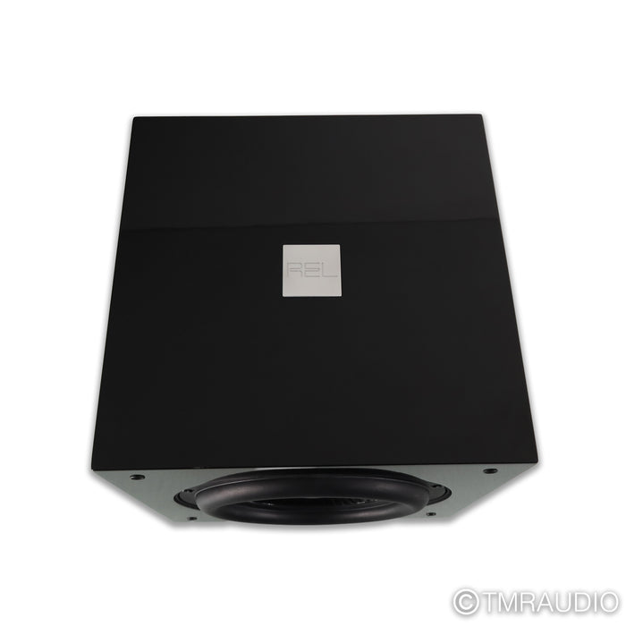 REL Acoustics R328 10" Powered Subwoofer; Gloss Black