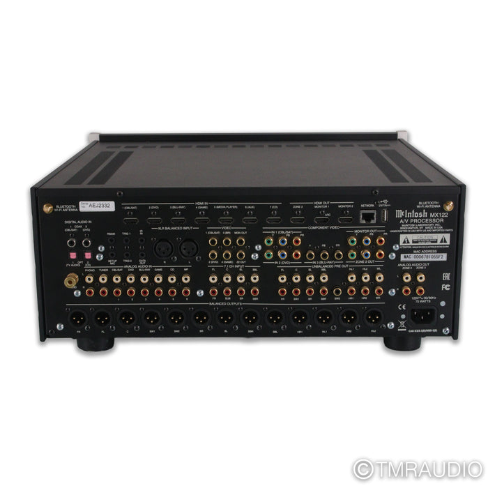 McIntosh MX122 11.2 Channel Home Theater Processor; MM Phono
