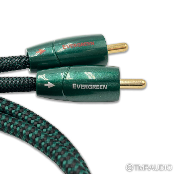 AudioQuest Evergreen RCA Cable; 1m Stereo Interconnect; Lot of 4 (Unused)
