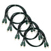 AudioQuest Evergreen RCA Cable; 1m Stereo Interconnect; Lot of 4 (Unused)