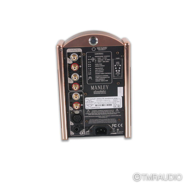 Manley Laboratories Absolute Tube Headphone Amplifier