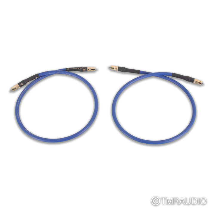 Cardas Clear RCA Cables; 1m Pair Interconnects