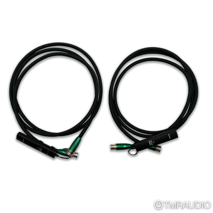 AudioQuest Earth XLR Cables; 8ft Pair Balanced Interconnects