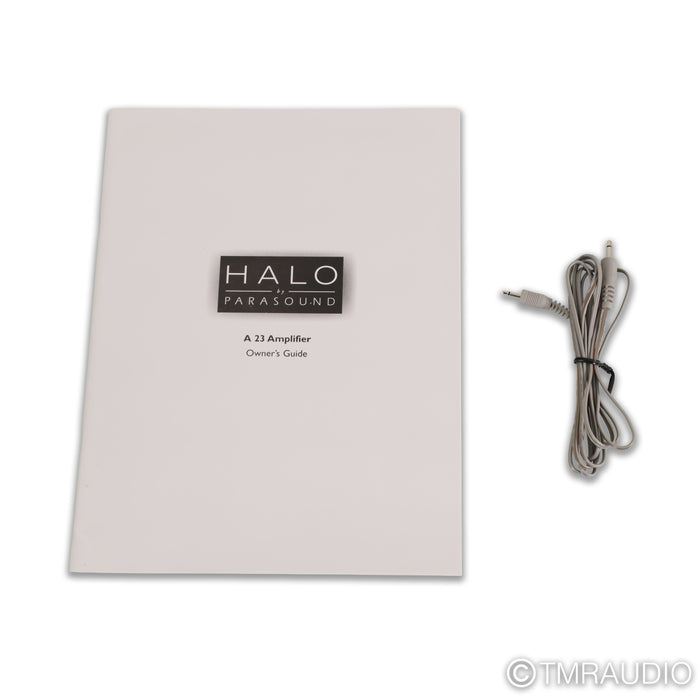 Parasound Halo A23 Stereo Power Amplifier; A 23