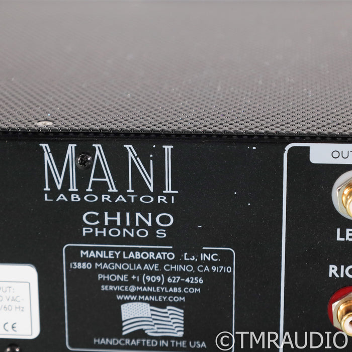 Manley Laboratories Chinook SE MkII Tube MM / MC Phono Preamplifier