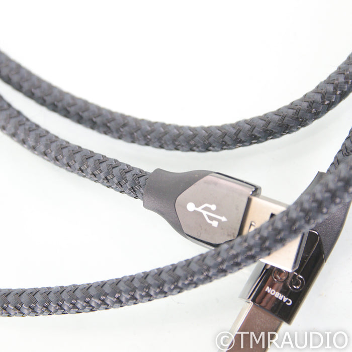 AudioQuest Carbon USB Cable; 1.5m; USB A to B