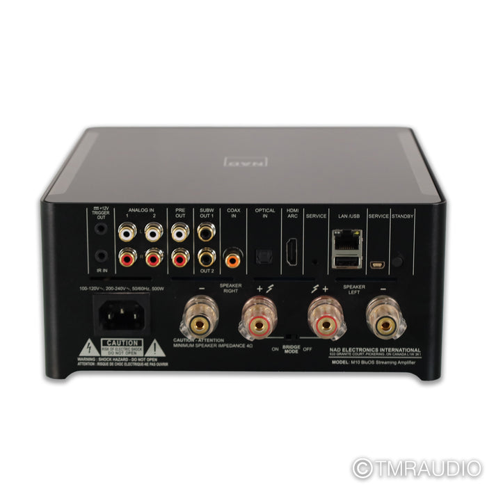 NAD Electronics M10 V1 Stereo Integrated Streaming Amplifier; BluOS