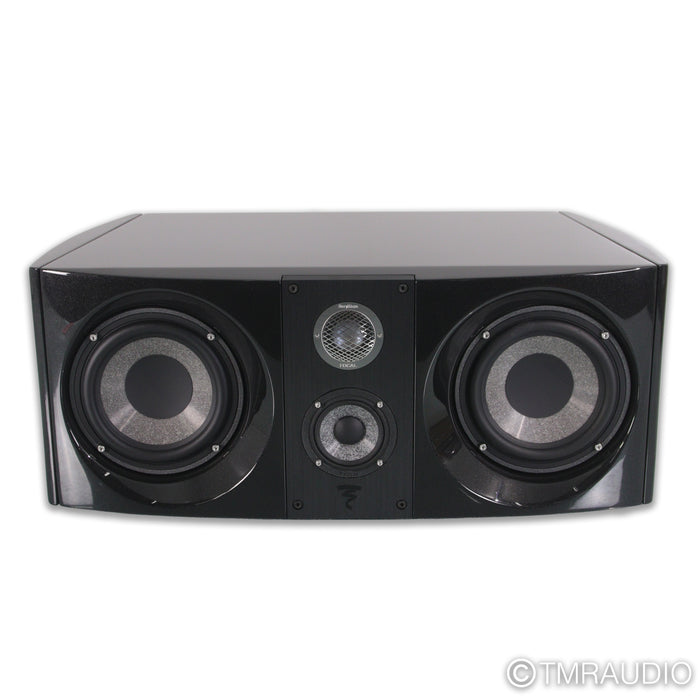 Focal Sopra Center Channel Speaker; Black Gloss (No Grills)