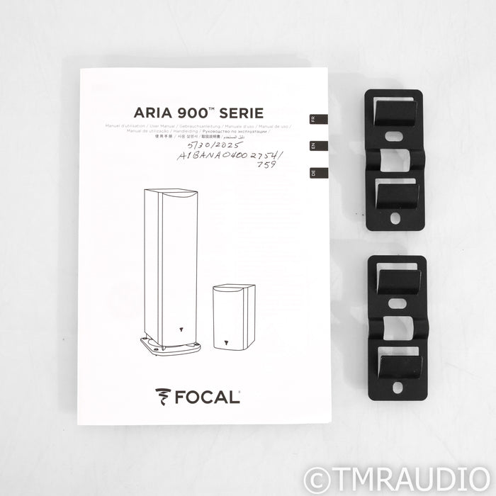 Focal Aria SR900 Surround Speakers; Satin Black Pair