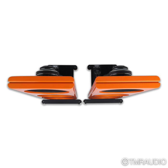 Spatial Audio L2 Lumina Floorstanding Speakers; Lamborghini Orange Pair